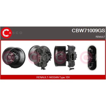 Ventilador habitáculo - CASCO CBW71009GS