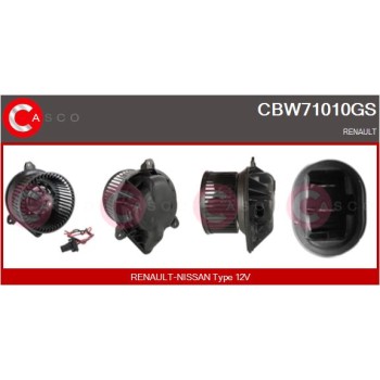 Ventilador habitáculo - CASCO CBW71010GS