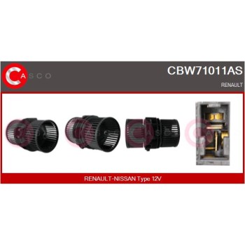 Ventilador habitáculo - CASCO CBW71011AS