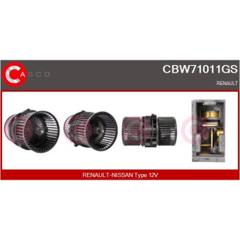 Ventilador habitáculo - CASCO CBW71011GS