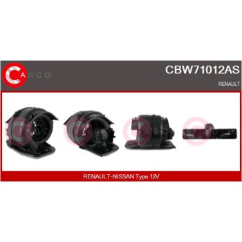 Ventilador habitáculo - CASCO CBW71012AS