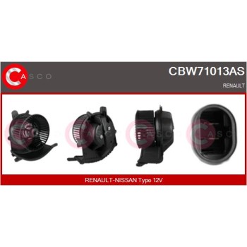 Ventilador habitáculo - CASCO CBW71013AS