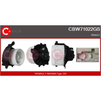 Ventilador habitáculo - CASCO CBW71022GS
