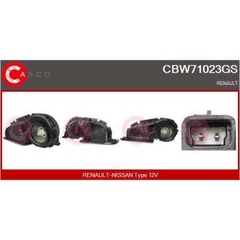 Ventilador habitáculo - CASCO CBW71023GS