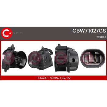 Ventilador habitáculo - CASCO CBW71027GS