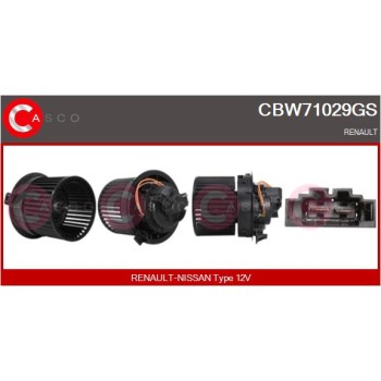 Ventilador habitáculo - CASCO CBW71029GS