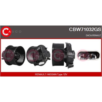Ventilador habitáculo - CASCO CBW71032GS