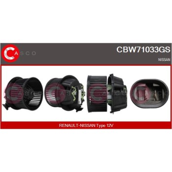 Ventilador habitáculo - CASCO CBW71033GS
