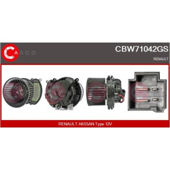 Ventilador habitáculo - CASCO CBW71042GS