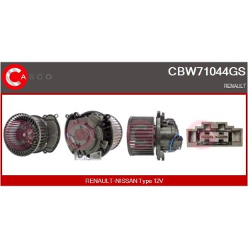 Ventilador habitáculo - CASCO CBW71044GS