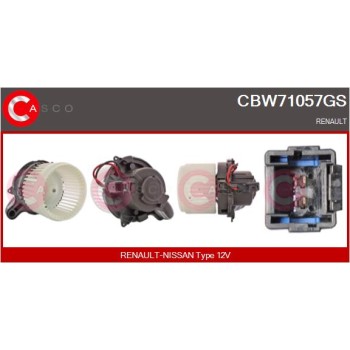 Ventilador habitáculo - CASCO CBW71057GS
