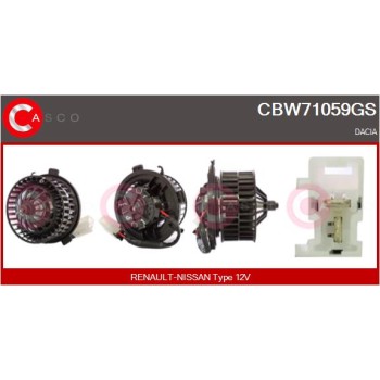 Ventilador habitáculo - CASCO CBW71059GS