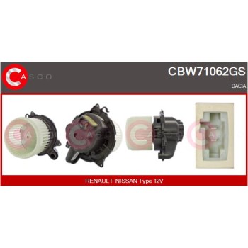 Ventilador habitáculo - CASCO CBW71062GS