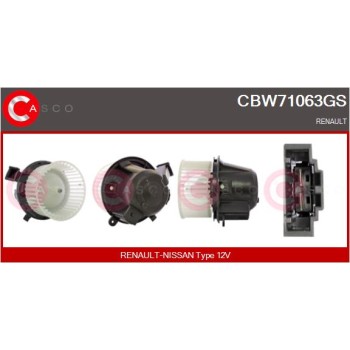 Ventilador habitáculo - CASCO CBW71063GS