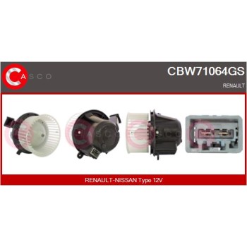 Ventilador habitáculo - CASCO CBW71064GS