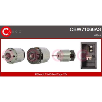 Ventilador habitáculo - CASCO CBW71066AS