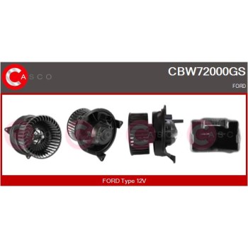 Ventilador habitáculo - CASCO CBW72000GS