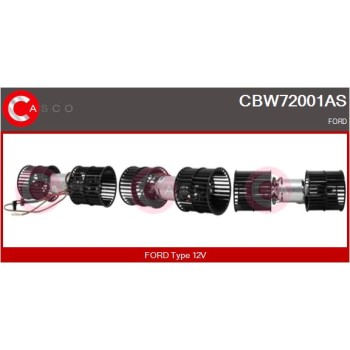Ventilador habitáculo - CASCO CBW72001AS