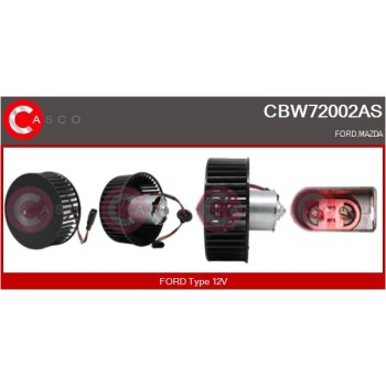 Ventilador habitáculo - CASCO CBW72002AS