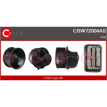 Ventilador habitáculo - CASCO CBW72004AS
