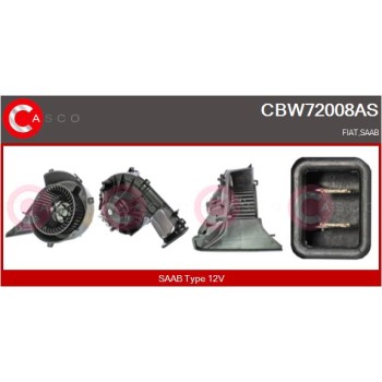 Ventilador habitáculo - CASCO CBW72008AS