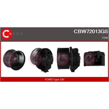 Ventilador habitáculo - CASCO CBW72013GS