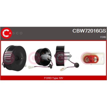 Ventilador habitáculo - CASCO CBW72016GS