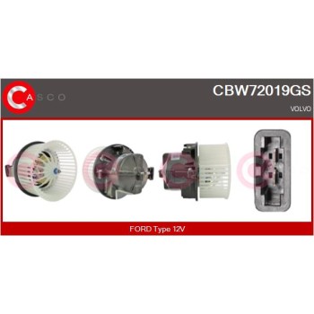 Ventilador habitáculo - CASCO CBW72019GS