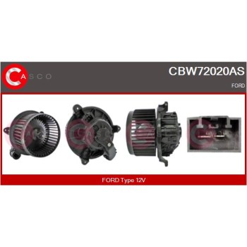 Ventilador habitáculo - CASCO CBW72020AS