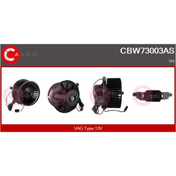 Ventilador habitáculo - CASCO CBW73003AS