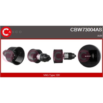 Ventilador habitáculo - CASCO CBW73004AS