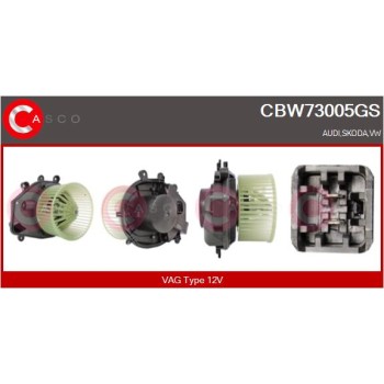 Ventilador habitáculo - CASCO CBW73005GS