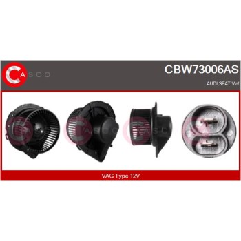 Ventilador habitáculo - CASCO CBW73006AS