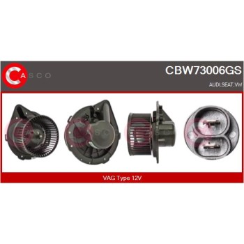 Ventilador habitáculo - CASCO CBW73006GS