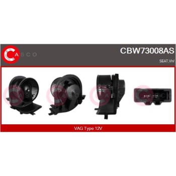 Ventilador habitáculo - CASCO CBW73008AS