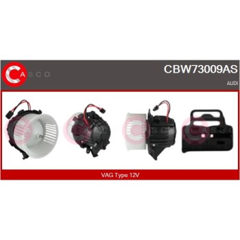 Ventilador habitáculo - CASCO CBW73009AS