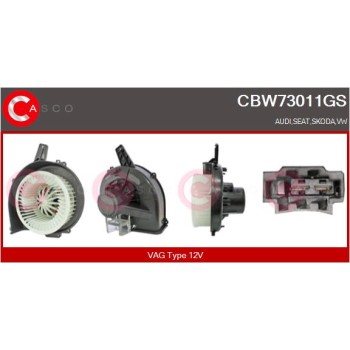 Ventilador habitáculo - CASCO CBW73011GS