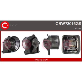 Ventilador habitáculo - CASCO CBW73016GS