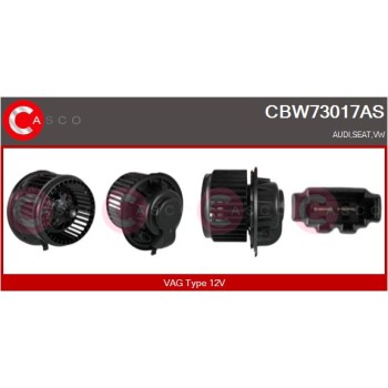 Ventilador habitáculo - CASCO CBW73017AS
