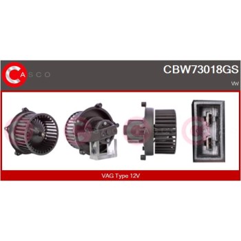 Ventilador habitáculo - CASCO CBW73018GS
