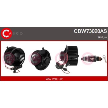 Ventilador habitáculo - CASCO CBW73020AS