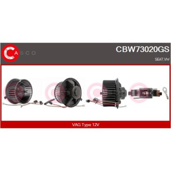 Ventilador habitáculo - CASCO CBW73020GS