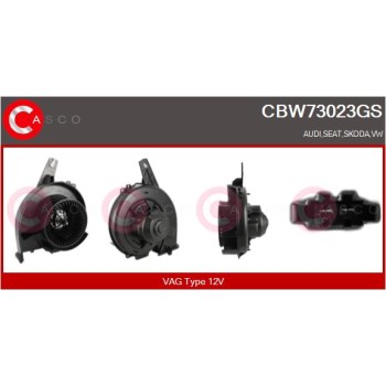 Ventilador habitáculo - CASCO CBW73023GS