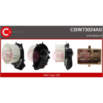 Ventilador habitáculo - CASCO CBW73024AS