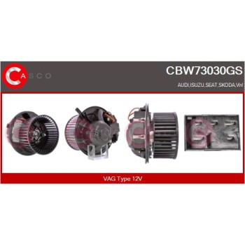 Ventilador habitáculo - CASCO CBW73030GS