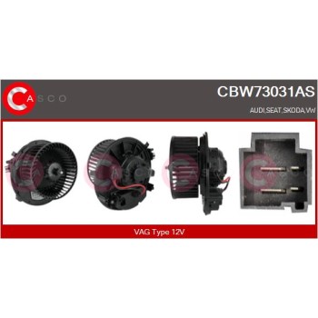Ventilador habitáculo - CASCO CBW73031AS