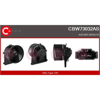 Ventilador habitáculo - CASCO CBW73032AS