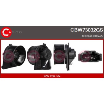 Ventilador habitáculo - CASCO CBW73032GS