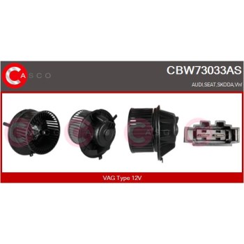 Ventilador habitáculo - CASCO CBW73033AS