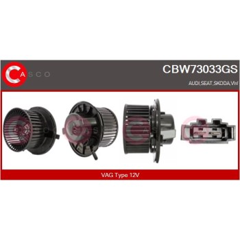 Ventilador habitáculo - CASCO CBW73033GS